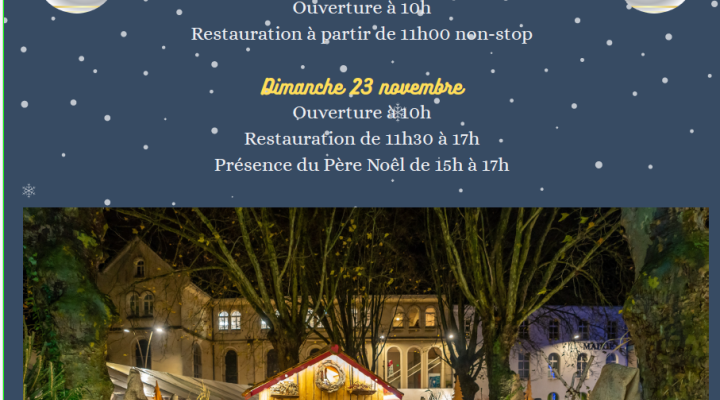 MARCHÉ DE NOËL - 15ÈME ÉDITION