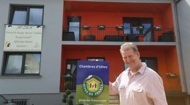 Chez JP Zen guest room