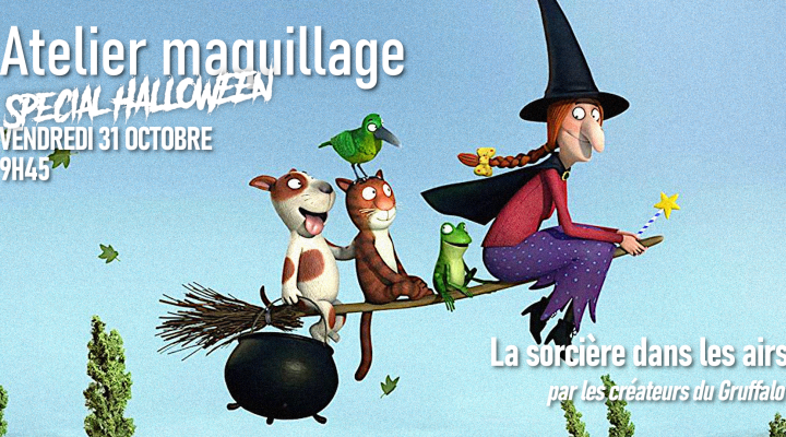 Atelier maquillage Halloween