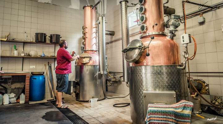 Artisanal distillery du Castor