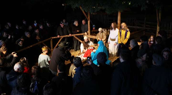 Living Nativity scene