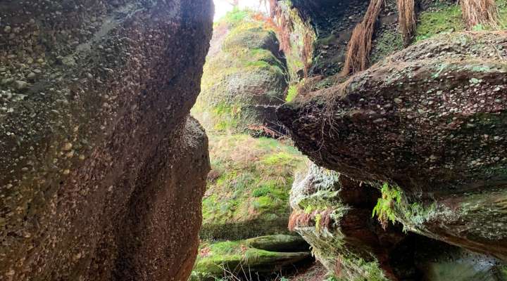 Siamese rock - Rocher siamois