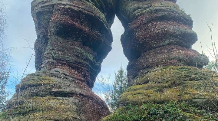 Siamese rock - Rocher siamois