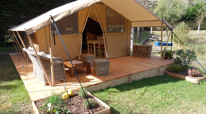 Cotonlodge at the Muhlenbach campsite