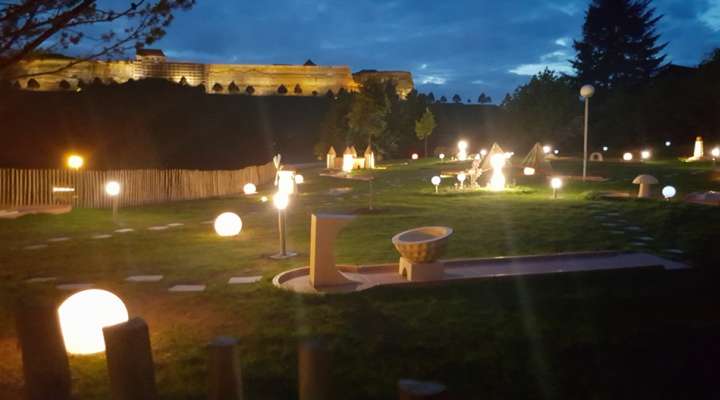 Minigolf au relais des châteaux-forts