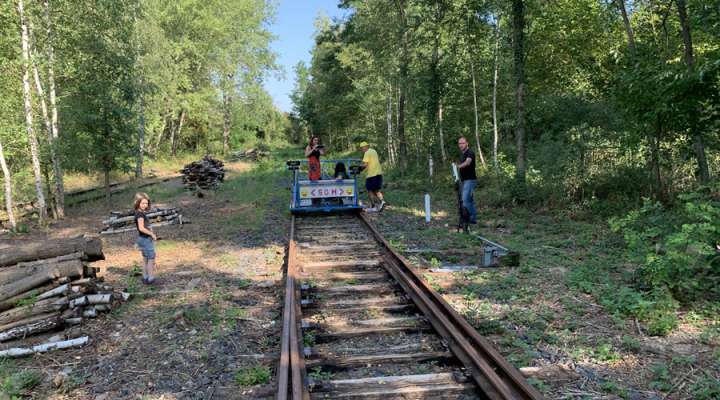 Vélorail de la vallée du Spin