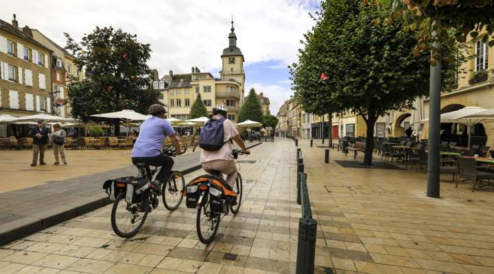 Left bank Moselle cycle route