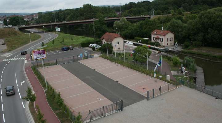 Camper van area of sarreguemines