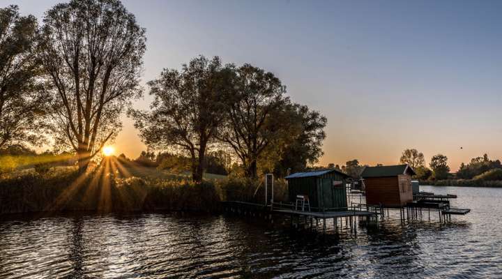 Route de la ligne maginot aquatique - étang réservoir du welschof