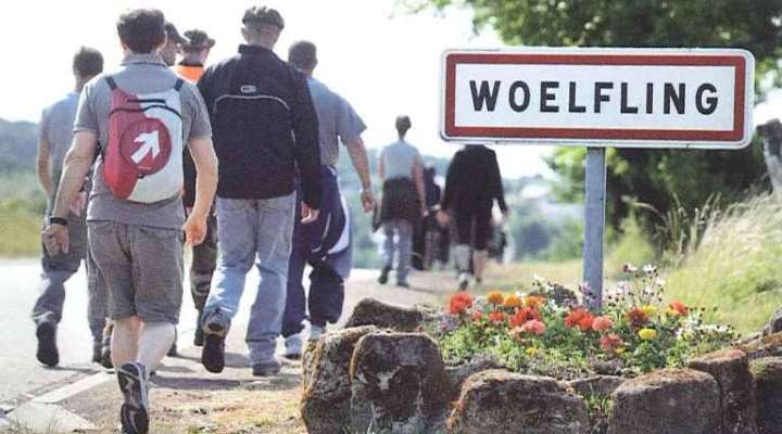 Walking trails in Woelfling-les-Sarreguemines