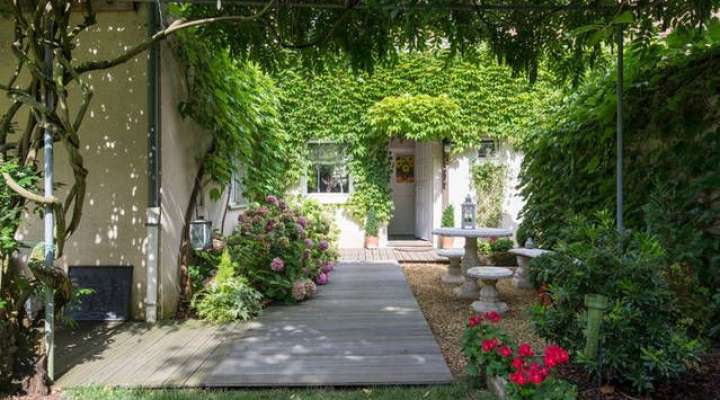 Bed and Breakfast Petit Nid Bleu in the Greenery
