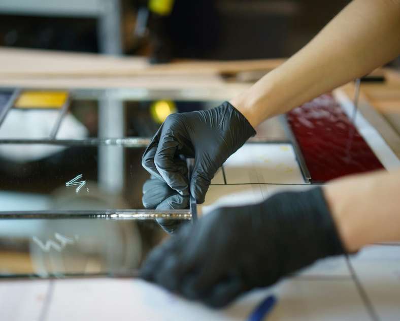 Unsplash Art in vitraux