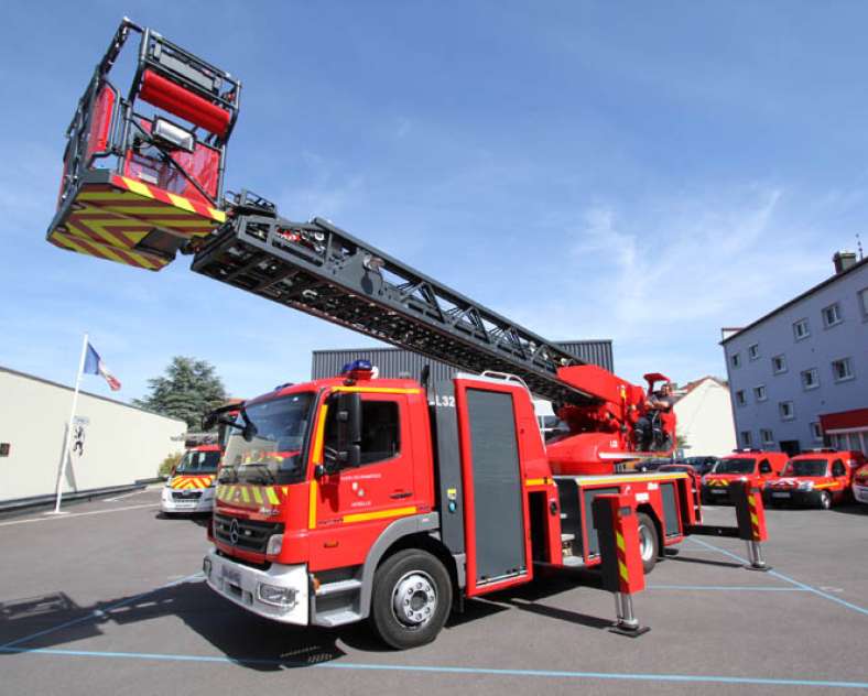 Caserne des pompiers - Forbach Visite de la caserne des pompiers