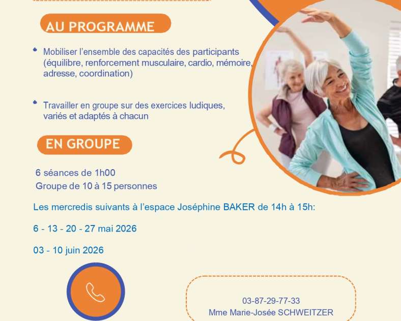 Ville de Cocheren Atelier Mouv'Seniors