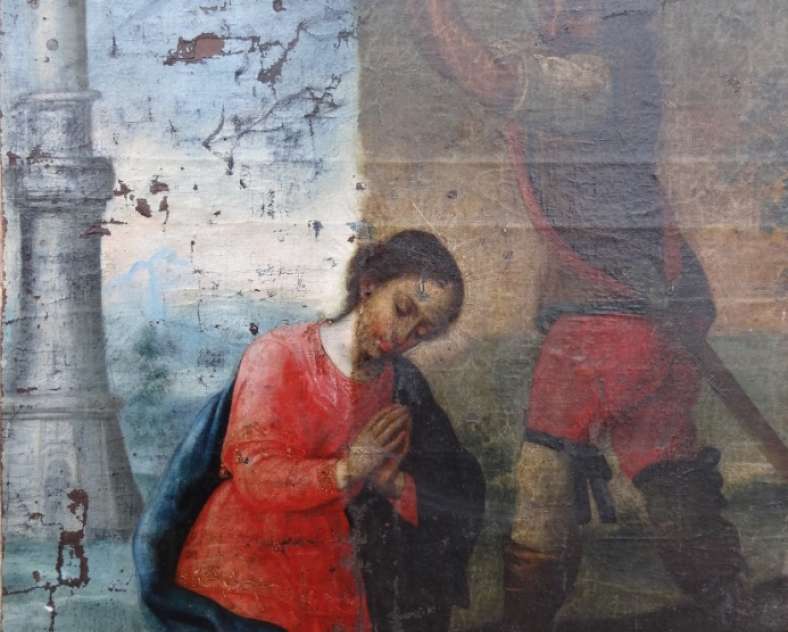 Delphine Dollez  Painting restorer Delphine Dollez