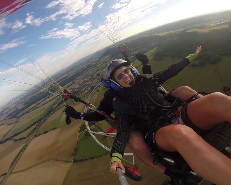 Julien Frantz Mosailes Paragliding Paramotor