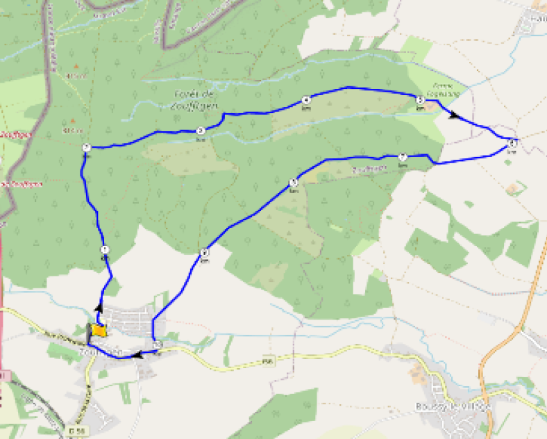 Club Vosgien de Thionville Zoufftgen circuit