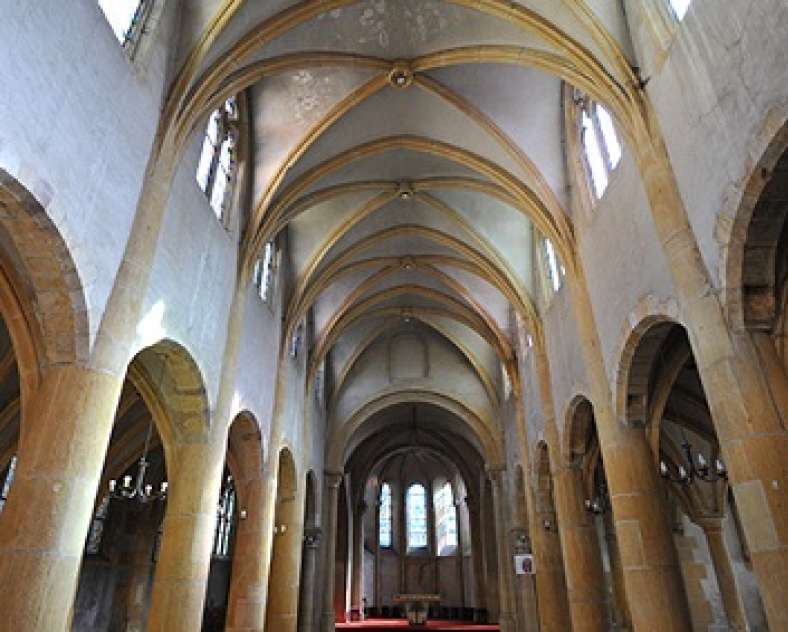 Philippe Gisselbrecht / Ville de Metz  Jean Cocteau's Stained Glass Windows at Saint Maximin's church