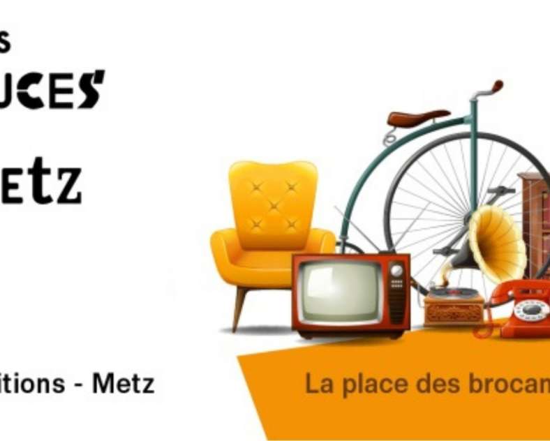 DR - source Ville de Metz Les puces de Metz