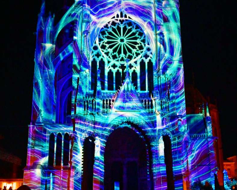 DR - source Ville de Metz Constellations de Metz - Mapping vidéo