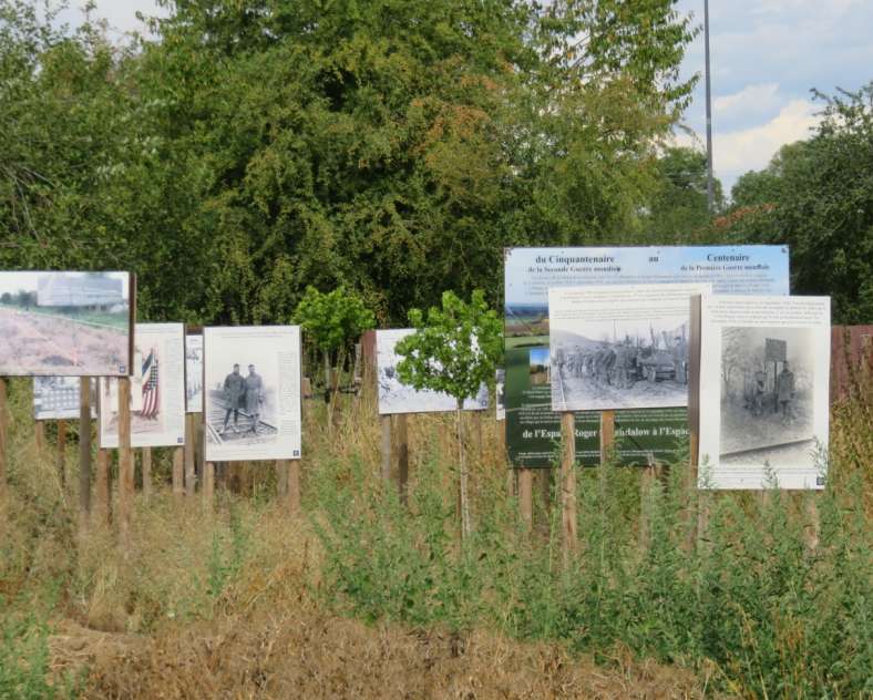 La chaîne de la mémoire Visite guidée - Le parc aux trois nationalités et la chaîne de la mémoire