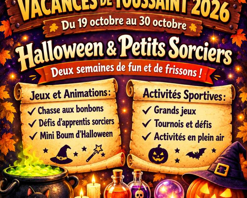 DR - source Ville de Metz Centre aéré - Vacances de la Toussaint 2026