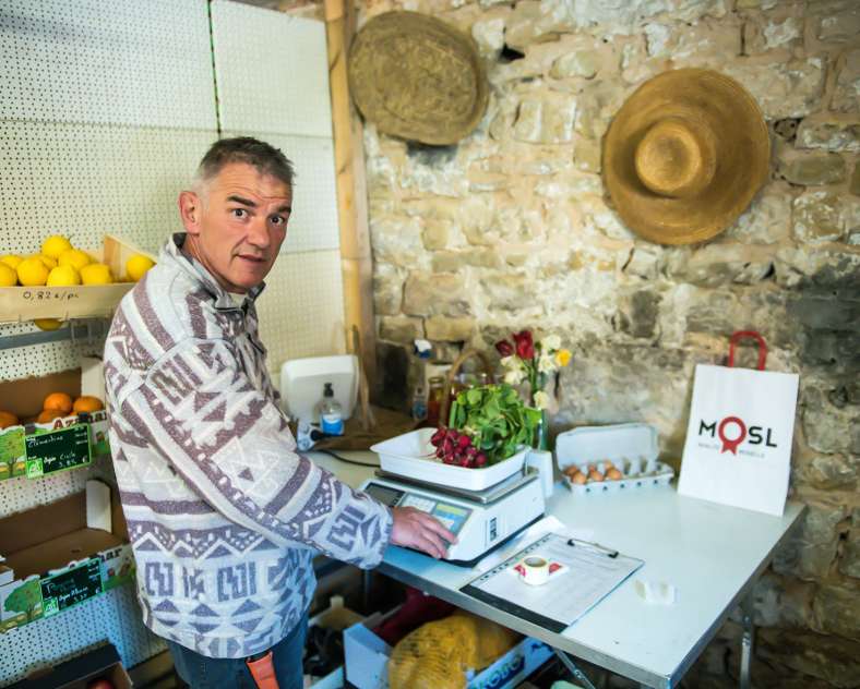 Gilles Dorschner  Jardin bio de l'arc-en-sol