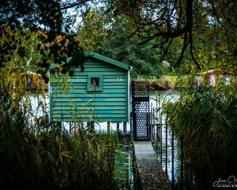 Jean-Marie GUZIK : Les Carnets de Moselle-Est Étangs de Hoste et cabanons