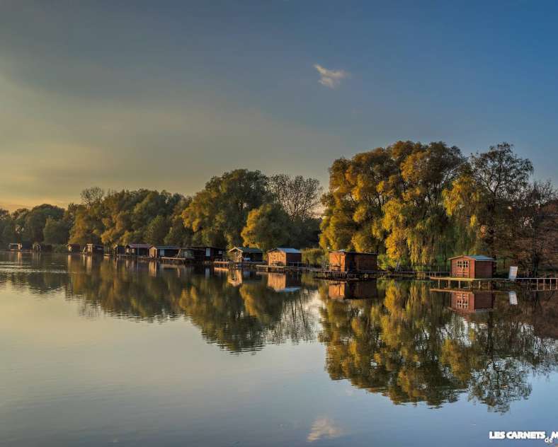 Jean-Marie GUZIK : Les Carnets de Moselle-Est Étangs de Hoste et cabanons