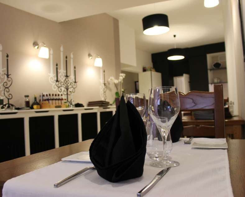 Didier Delanaux  Restaurant b-w