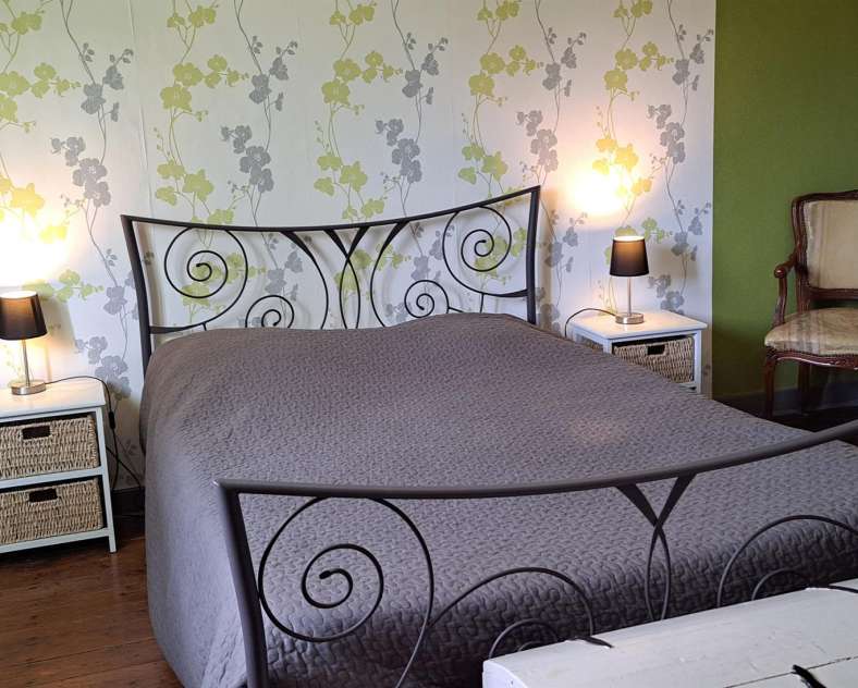 Chambre verte Maison d'hôtes de Malbrouck