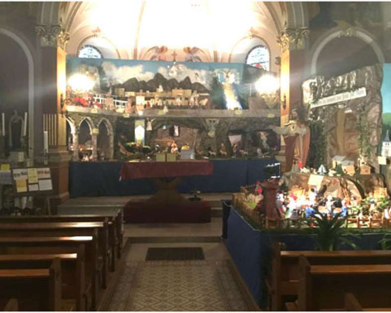 neant Exposition crèche de Vaudreching