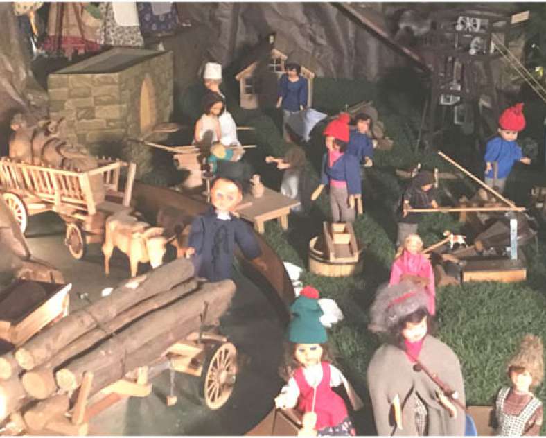 neant Exposition crèche de Vaudreching