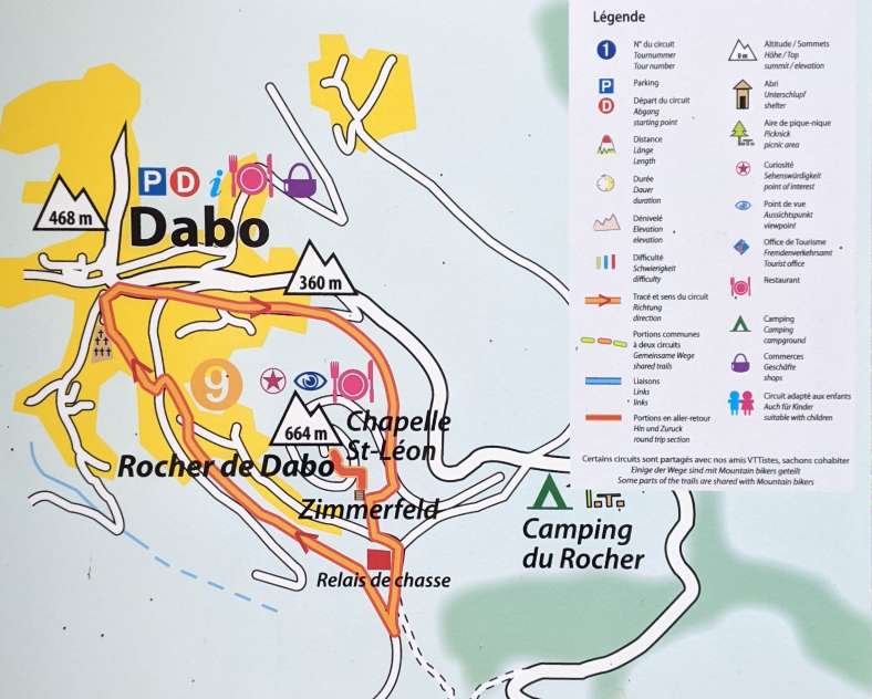 Office de tourisme Dabo  Circuit du Rocher