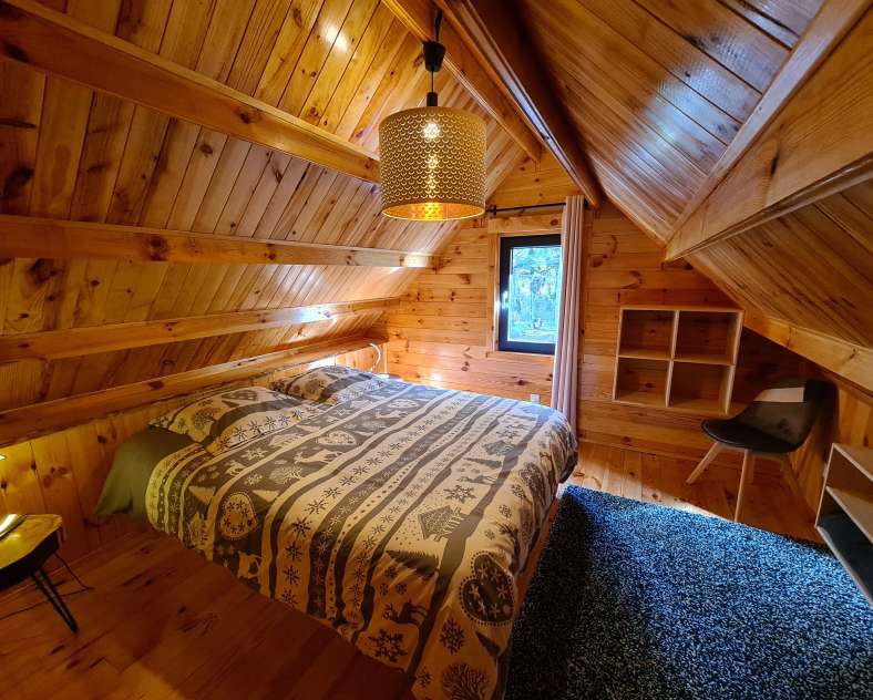 Les chalets d'Émilie  Holiday cottage Chalet Aura