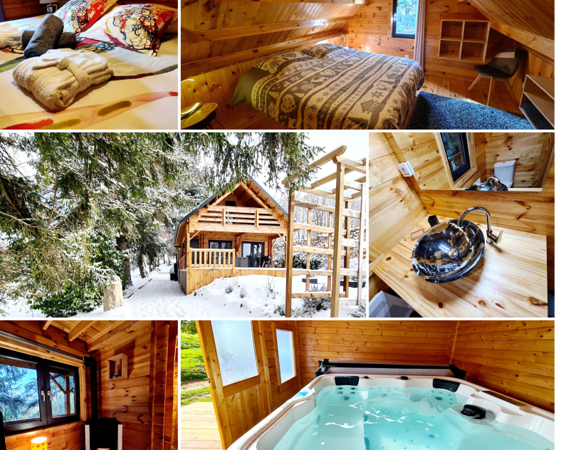 Les chalets d'Émilie  Holiday cottage Chalet Aura