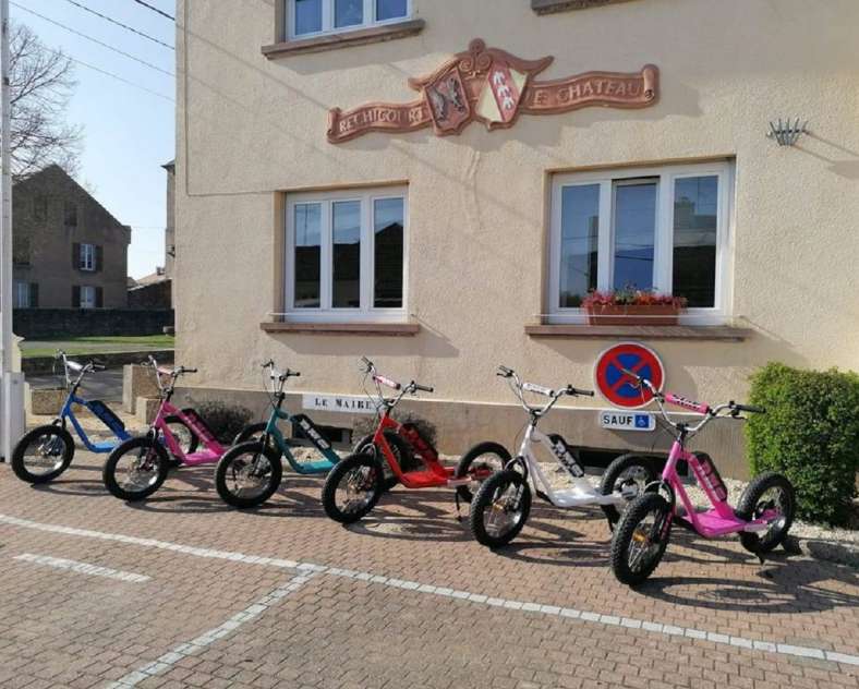 Mairie - Réchicourt le chateau  Trott'balade (guided tour by scooters)