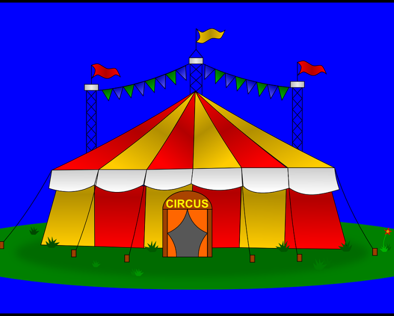 Image par Clker-Free-Vector-Images de Pixabay  Cirque
