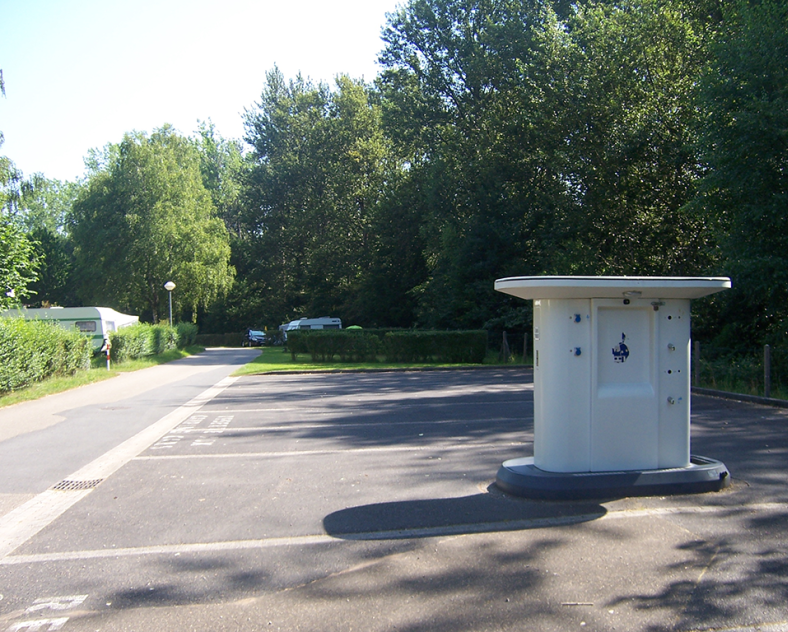 Camping Ramstein-Plage  Aire de service camping-cars du camping Ramstein plage