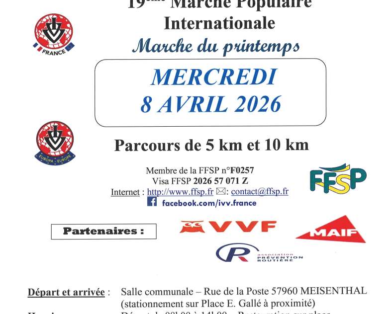 Association Marche Populaire de Printemps