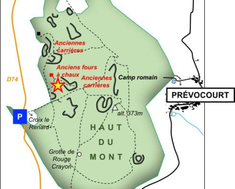Tincry Prévocourt  Oppidum protohistorique de Tincry