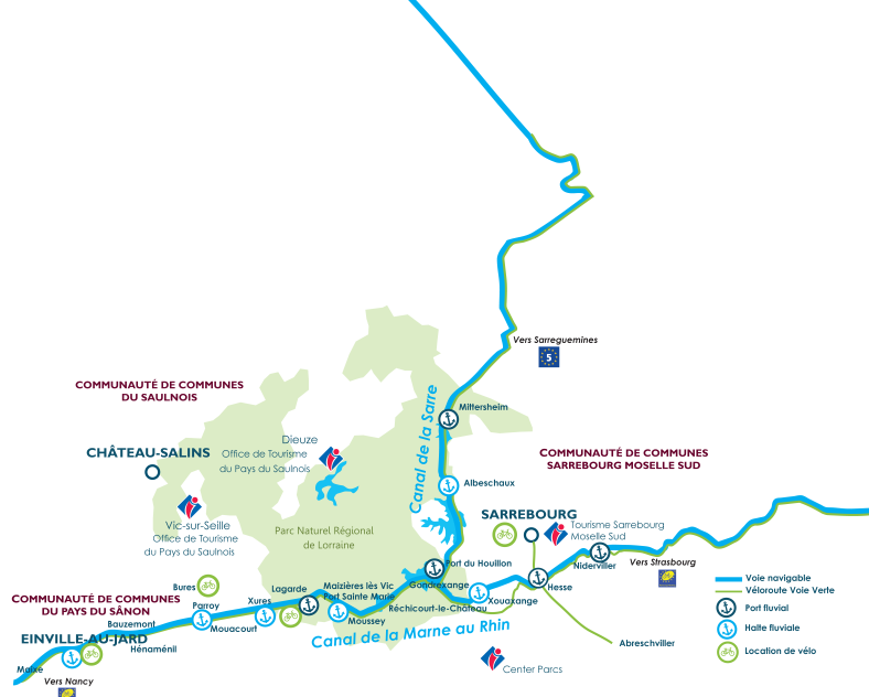 Terres d'Oh - La couleur du Zèbre  Véloroute V52 - Voie verte du Pays du Saulnois