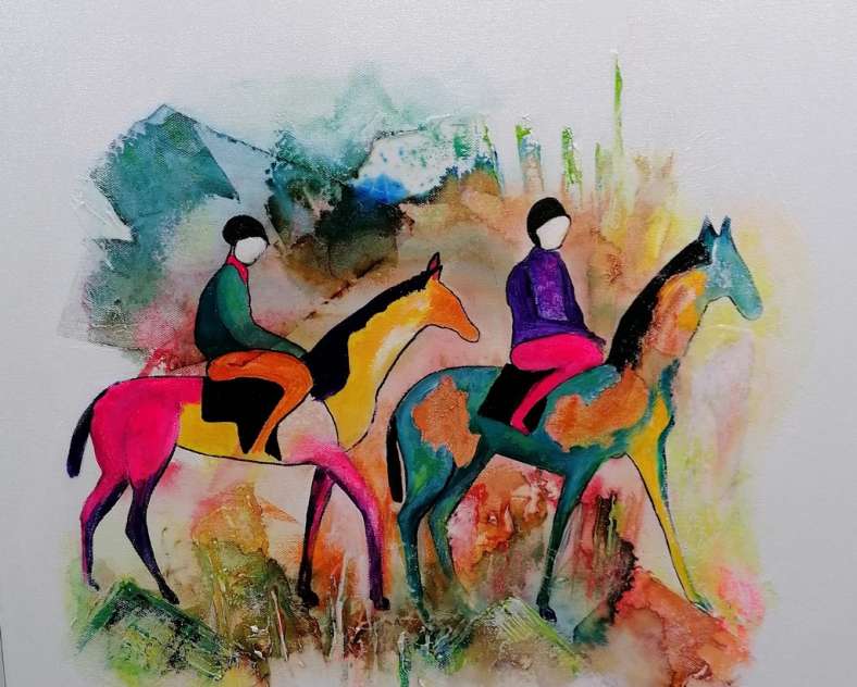 I_Henry  Atelier l'envol isabelle henry artiste peintre