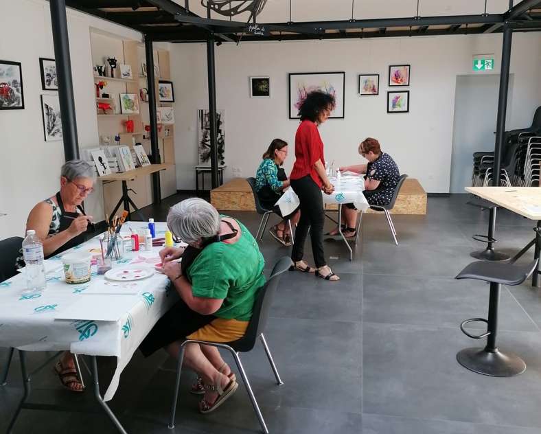 I_Henry  Atelier l'envol isabelle henry artiste peintre