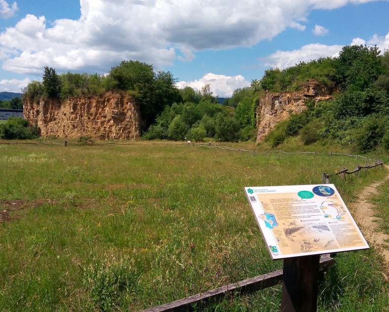 OT Rodemack National Geological Nature Reserve trail