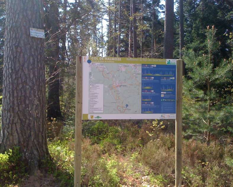 Daniel Bailly Département de la Moselle Hiking trail la neuve grange