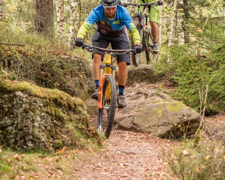 Patrice Bucher  Trois vallées mountain bike trail