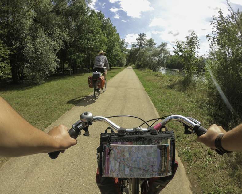 Guillaume Robert-Famy La voie bleue cycle route - Metz - Pont-à-Mousson