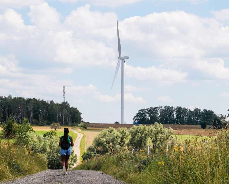 CTurpin_SarregueminesTourisme  At the Foot of the Wind Turbines