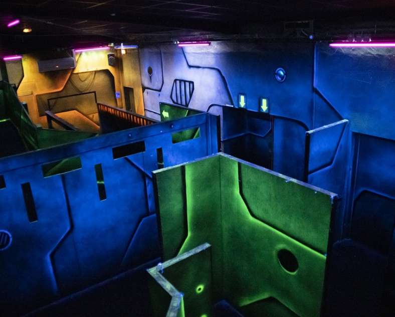 Bowling Center  Laser Megazone